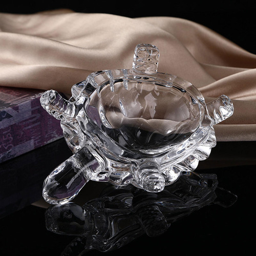 Figura De Tortuga De Cristal, Decoración De Pecera Para
