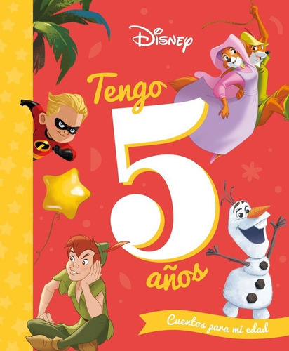 Tengo 5 Aãâos, De Disney. Editorial Libros Disney, Tapa Dura En Español