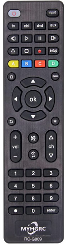 Myhgrc Control Remoto Universal Para Todos Los Televisores,