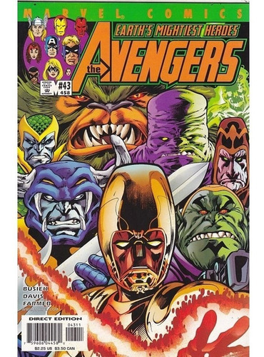 Avengers 43 Vingadores Marvel Comics Importada