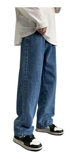 Jeans Anchos Sueltos De Moda Para Hombre | Cuotas sin interés