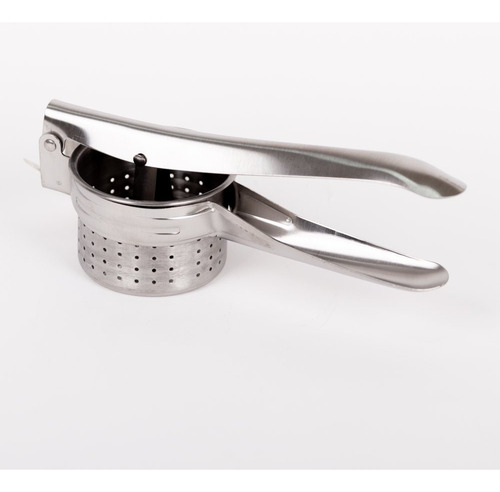 Espremedor De Batata Inox Manual 26,5 X 9 Cm Prateado