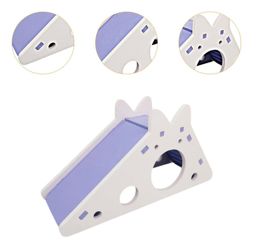 Hamster Hideout House Hábitat Funny Small Pets Estilo A
