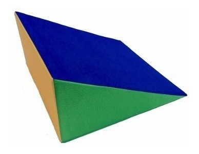 Imagen 2 de 4 de Plano Inclinado O Rampa Modulo Goma Espuma 1.20x60x30