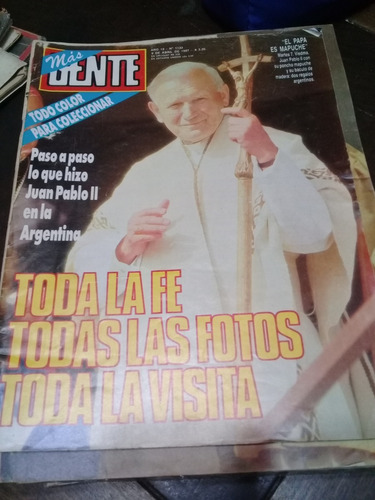 Antigua Revista ** Gente** Nº 1133, 9 De Abril De 1987