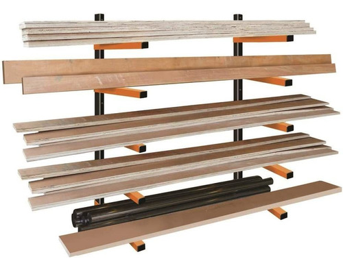 Kastforce Kf1005 Madera De Almacenamiento En Rack De 5 Nivel