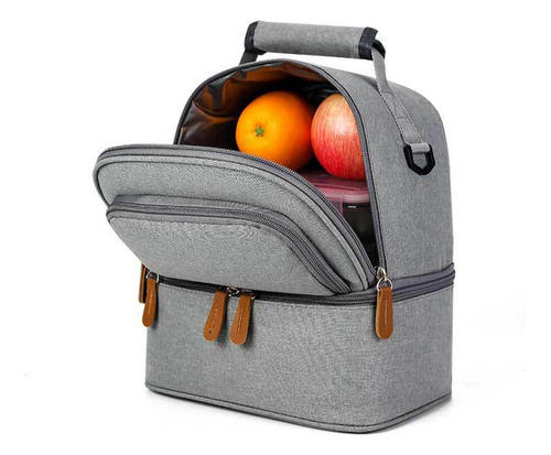 My Bolsa De Almuerzo De Doble Capa Con Gran Capacidad