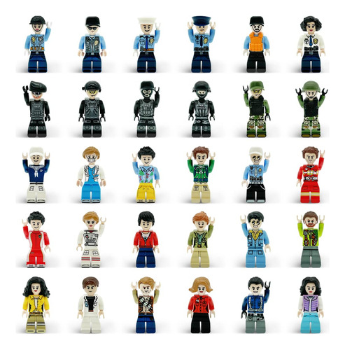 Moyee 30 Mini Figuras De Juguete, Relleno De Calcetines De .