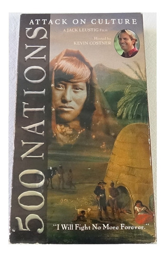 Vhs 500 Nations Vol. 8 Attack On Culture 1994 Geronimo Chief