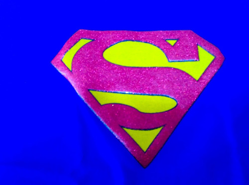 Camisetas Estampadas Niña Comics Superchica Superman 