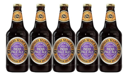 Cerveza Shephred Neame India Pale Ale X6 500 Ml, 6.1% De Uk