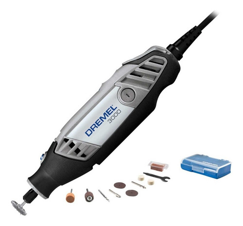 Mototool Dremel 3000 130w Velocidad Variable + 10 Accesorios Frecuencia 50 Hz/60 Hz Potencia 100 W