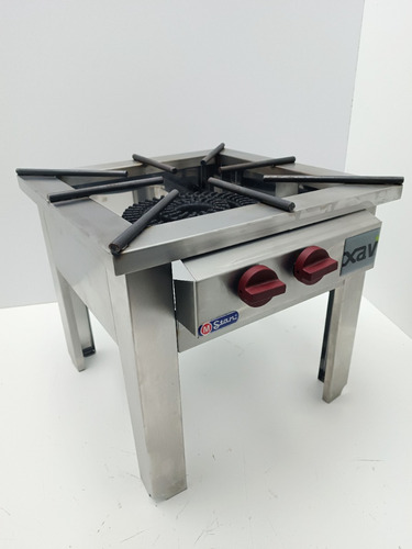 Imagen 6 de 6 de Fogon Reverbero Cocina Acero Sopa 50x45x50 Mstar 5339 Xavi