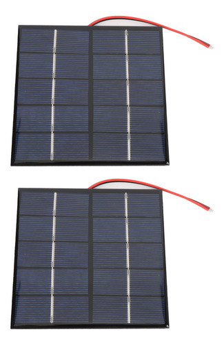 Módulo De Panel Solar Pequeño De 1,2 W Y 5 V, 2 Piezas De Po