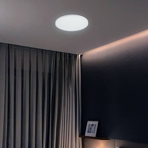 Pack 4 Lámparas Led Techo 18w, 6500k, Estévez, Color Blanco