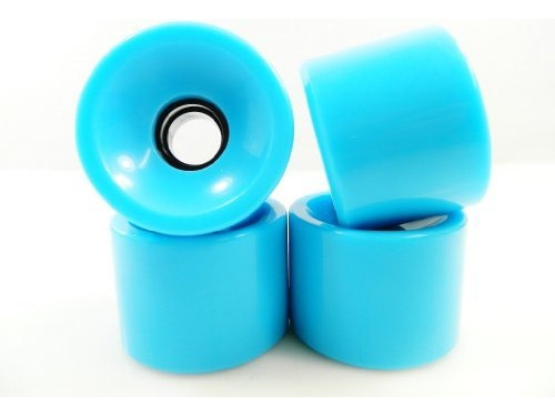 60mm Gel Del Color Sólido De Longboard Skateboard Wheels (a