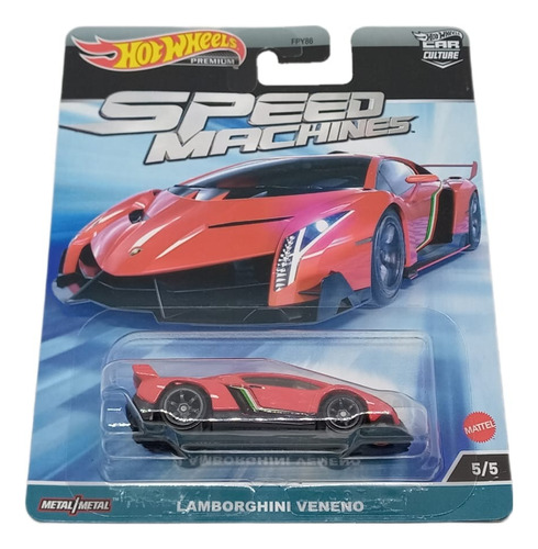 Lamborghini Veneno Hot Wheels Speed Machine Premium