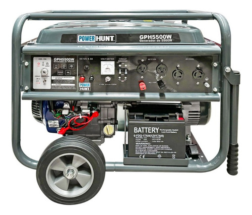Generador Portátil A Gasolina 5500 Trifásico 120/240v 4t