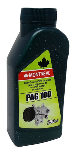 Oleo P/compressor Sintético Pag 100 Montreal 250ml