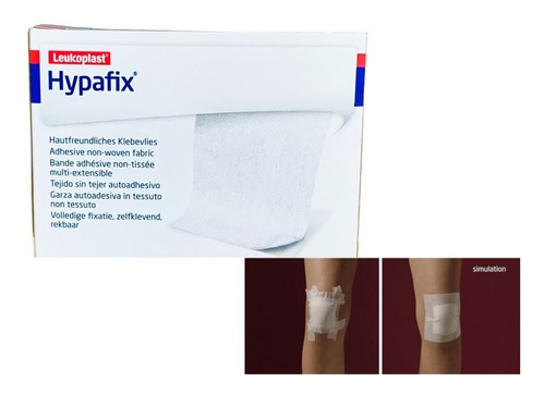 Hypafix Apósito Leukplast Banco 5 Cms X 10 Mts (1 Rollo) 