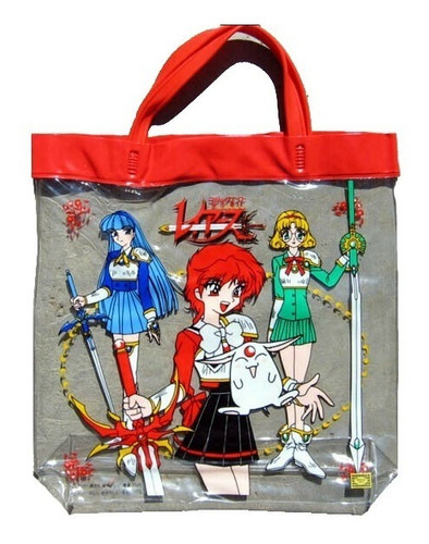 Bolso Vinilo Transparente Magic Knight Rayearth - Guerreras 