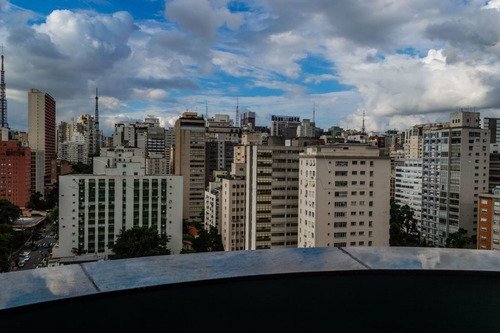 Imagem 12 de 15 de Flat Nos Jardins, Na Rua Da Consolação, Prox A Rua Oscar Freire - Sf29735