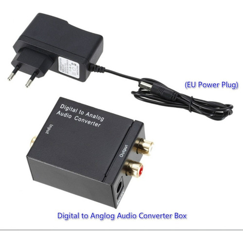 Imagen 4 de 4 de Convertidor De Audio Digital A Análogo Óptico