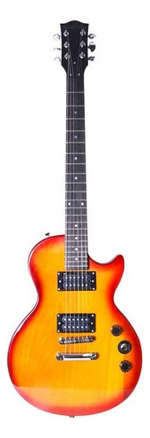 Kit De Guitarra Electrica Les Paul Deluxe - Cherry Sunburst