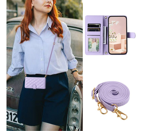 Funda Protectora De Piel Abatible Para Xiaomi 14t 5g/14t Pro 5g/poco M7 Pro 5g, Funda Protectora De Piel Con Correa De H