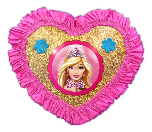 Piñata Corazón Barbie Grande 