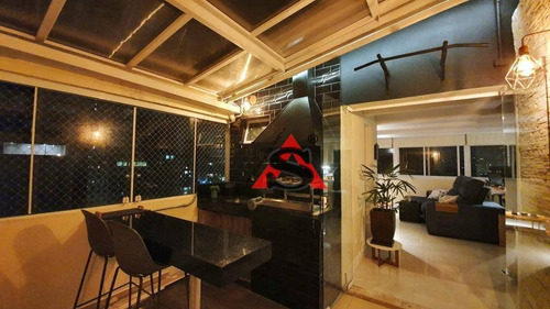 Imagem 9 de 20 de Cobertura Com 2 Dormitórios À Venda, 101 M² Por R$ 1.300.000,00 - Vila Olímpia - São Paulo/sp - Co0924