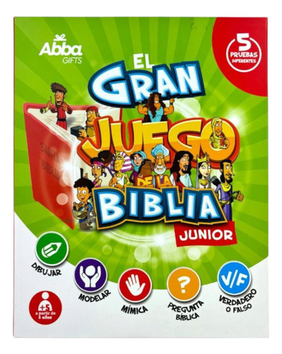 El Gran Juego De La Biblia Junior - Edicion Para Niños