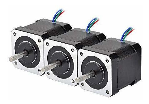 Stepperonline 3pcs Nema 17 Motor Paso A Paso 84oz.in 2a 48mm