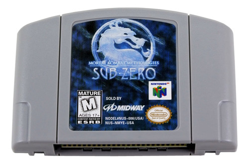 Mortal Kombat Mythologies Of Sub-zero Nintendo 64 N64