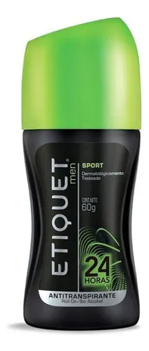 Antitranspirante Roll On Sport 60 Grs Etiquet Men