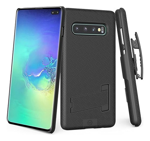 Wixgear Carcasa Combinada Para Samsung Galaxy S10 Plus