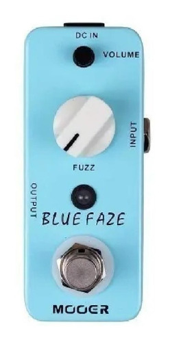 Mooer Blue Faze Vintage Fuzz True By Pass Pedal