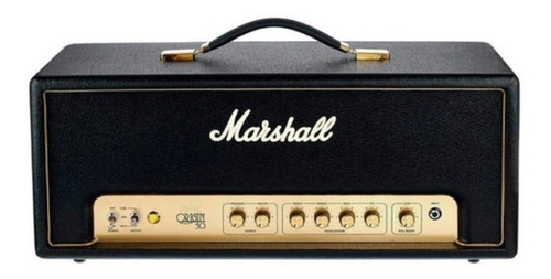 Cabeçote Valvulado 50w P/ Guitarra Marshall Origin 50h Cor Preto 120v