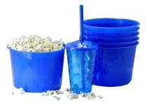 Comprar Kit 25 Cinema Balde Pipoca 1,5l + Copo Twister 400ml