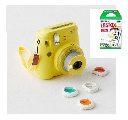 Fujifilm Instax Mini 9 Selfie + 10 Fotos Garantía Oficial