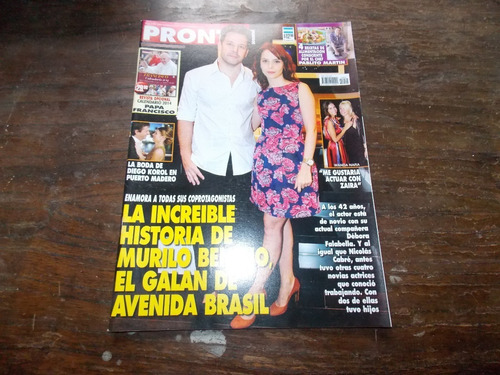 Revista Pronto 908 Murilo Benicio Av Brasil 24/12/13 Korol 