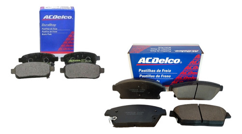 Kit Pastillas De Freno Delantero Trasero Tracker 16 Acdelco