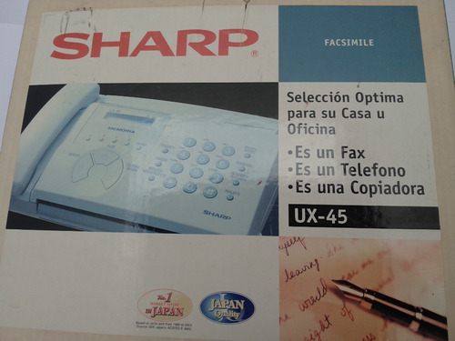 Fax Termico Sharp Ux-45 Lux - 67 En Perfecto Estado Funciona