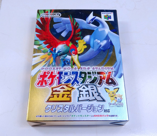 Pokémon Stadium 2 Gold And Silver Completo Con Caja Y Manual