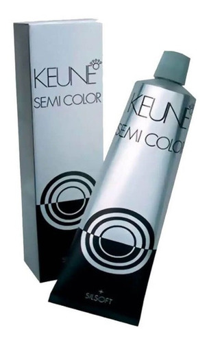 Kit Tintura semipermanente Keune  Semi Color tom silver para cabelo