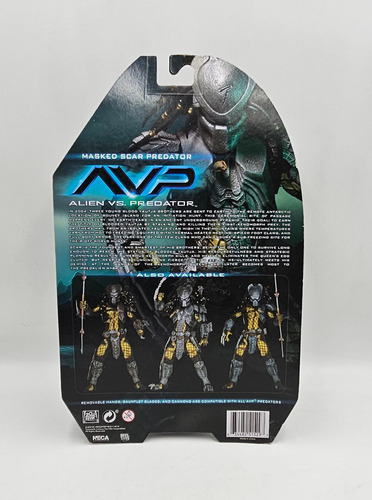 ### Neca Predator Serie 15 Masked Scar Predator Avp ### (Usado)