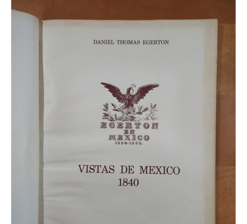 Egerton En México (1830-1840) Gran Formato (Usado)