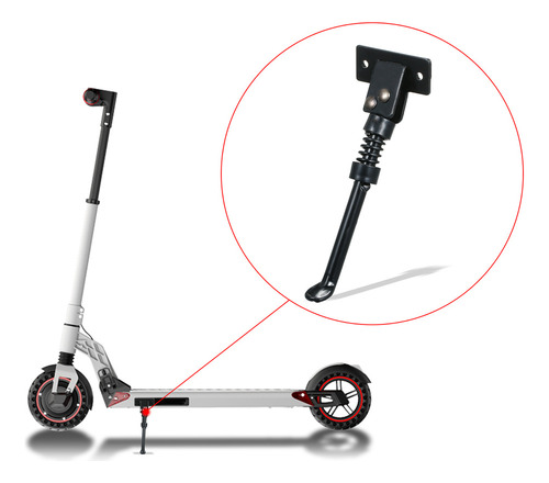Patinete Eléctrico Con Soporte Sólido Kick Stand, 1 Pieza