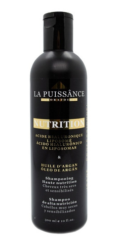 La Puissance Nutrition Shampoo De Argan Cabello Seco X 300ml