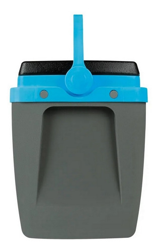 Caixa Térmica Mor 18l Para Cerveja Camping Cinza E Azul